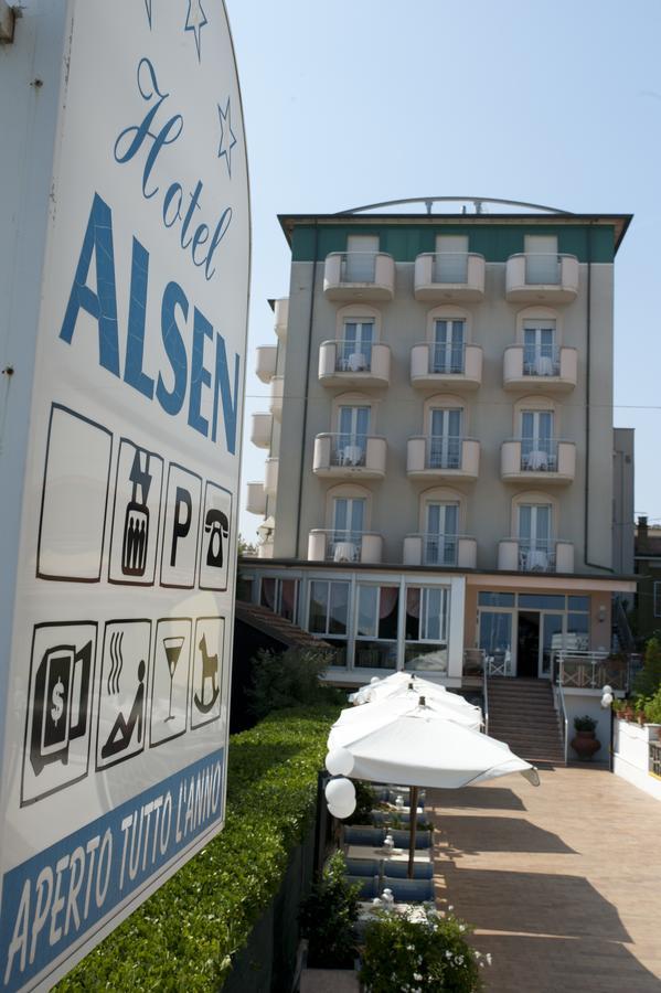 Hotel Alsen Rimini Exteriör bild